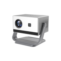 Mini projecteur Veacine H4PRO Android 12 LED à mise au point automatique, 300 lumens ANSI, 1080P LCD, home cinéma Full HD