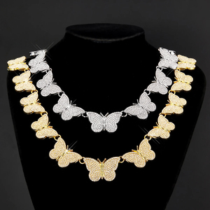 Design attrayant hommes Leb diamant Hip Hop chaîne 925 en argent Sterling à la mode chaîne collier attrayant collier - Product Image 1