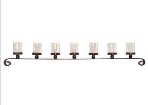 Portavelas Decorativo Nórdico de Diseño Único, Metalizado en Dorado, para Velas Votivas, para Sala de Estar, Hecho a Mano y Personalizado - Product Image 4