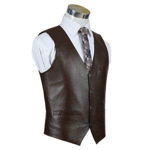 <span class=keywords><strong>Veste</strong></span> gilet en <span class=keywords><strong>cuir</strong></span> surpiqué rouge gilet en <span class=keywords><strong>cuir</strong></span> de moto coupe-vent oem odm gilet de motard en <span class=keywords><strong>cuir</strong></span> doublure imprimée pour hommes - Product Image 4