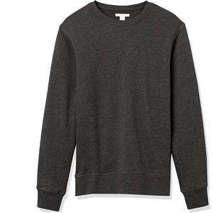 Sweat pour hommes vêtements à manches longues sweats en coton pour homme 2025 col rond surdimensionné hommes sweats d'hiver - Product Image 2