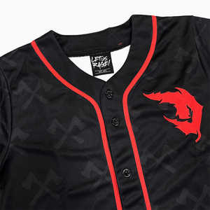 เสื้อเบสบอลคลาสสิกย้อนยุคเครื่องแบบเบสบอลเสื้อเจอร์ซี่ลายทางทันสมัย - Product Image 4