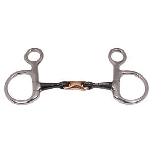 Broca para montar a caballo Baucher de alta calidad, acero inoxidable duradero con acción suave para un entrenamiento cómodo y efectivo - Product Image 1