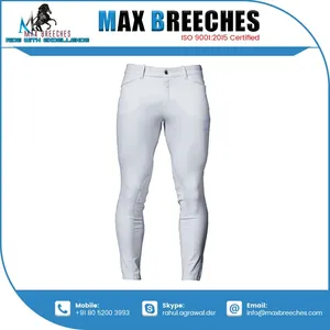Culotte d'équitation en nylon d'approvisionnement en vrac en gros avec logo personnalisé protège-jambes et protège-jambes de protection sportive en polyester - Product Image 2