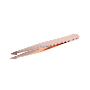 Pince à sourcils sur mesure en acier inoxydable épilation outil de maquillage bébé rose couleur pince à épiler outils de beauté - Product Image 5