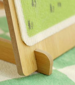 Rascador para Gatos Plegable Moderno con Diseño de Calendario, de Madera y Tela de Algodón, Ecológico y Reutilizable, para Uso en Interiores - Product Image 4