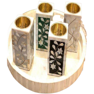 Quemador de Bakhoor hecho a mano con incrustaciones de hueso de nácar, soportes de incienso de madera de tamaño personalizado, difusor de aromaterapia de tradebit - Product Image 4