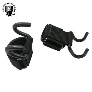 Logotipo personalizado Ganchos de elevación acolchados de algodón resistente Correas Equipo de seguridad de fitness ajustable - Product Image 4