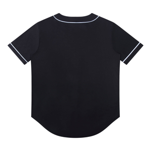 เสื้อเบสบอลชาย แขนสั้น ติดกระดุม ชุดกีฬาทีม สไตล์สนามกีฬา รับสกรีนโลโก้ - Product Image 4