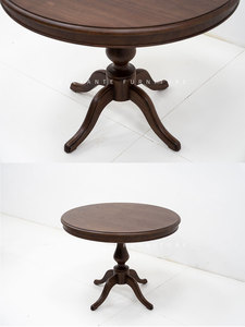 Elefante Châu Âu giọng Bắc Mỹ óc chó cổ điển Vòng bệ bàn gỗ Bàn cà phê - Product Image 6