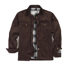Veste décontractée unie pour homme, veste bomber à manches longues pour homme, veste vintage personnalisée pour l'automne et le printemps - Product Image 1