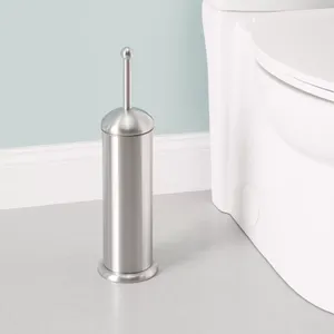 Brosse de toilette en Bronze fini rustique et support-alliage métallique et brosse de toilette résistante à la rouille et support pour la toilette d'hôtel à la maison - Product Image 2