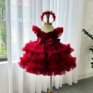 Vestido de fiesta de princesa de hadas de 2 niveles de Nhung Nguyen con tren desmontable OEM ODM de Vietnam - Product Image 3