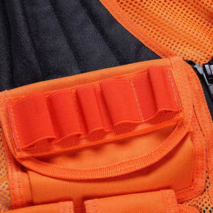 Chaleco táctico para hombre al aire libre para caza 100% poliéster transpirable multibolsillo tela personalizable estilo informal servicio OEM - Product Image 6