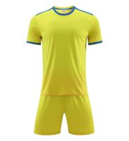 Uniformes de football respirants confortables du fournisseur direct d'usine Lettre de maillot de football de conception personnalisée multicolore de haute qualité