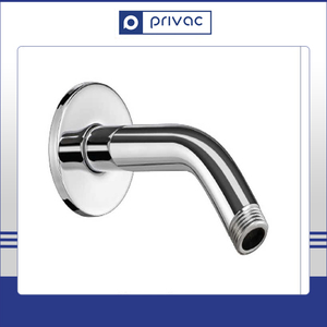 Accessoires de robinet de salle de bain réglables chromés prix usine en acier inoxydable, bras de pommeau de douche pluie en laiton - Product Image 5