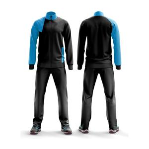 Fabricant de vêtements de sport ajustés personnalisés Ensemble 2 pièces Vêtements de sport pour hommes Football Running Jogging Suits Blank Unisex Tracksuit - Product Image 1