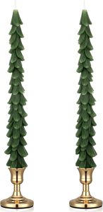 Precioso árbol de Navidad de latón, luces LED con energía Solar 500-1000, respetuoso con el medio ambiente, decoración de mesa interior de alta calidad, deseos - Product Image 3