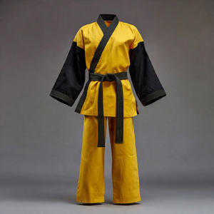 Uniforme de karaté de haute qualité, tenue d'entraînement de judo, léger, 100% coton polyester, uniformes de karaté et de judo - Product Image 4