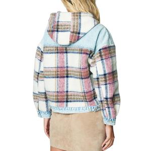 แจ็กเก็ตผ้าเดนิมสำหรับผู้หญิงเสื้อผ้าลำลองและกลางแจ้งระบายอากาศได้ดีทำจากผ้าฝ้าย - Product Image 6