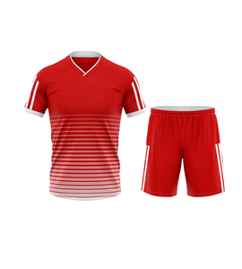 Soccer Uniform Sets Plain <b>No</b> <b>Logo</b> 100% Polyester Customized Colors Quick Dry Football Jersey - Product Image 3
