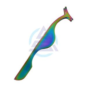 Pince à cils professionnelle, logo personnalisé, pinces à cils pour extensions de cils, prix bas, fournisseur en gros de marque privée - Product Image 1