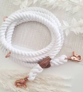 Sky Blue Rope <b>Leash</b> for Dogs Natural Dye Rope <b>Leash</b> - Product Image 3