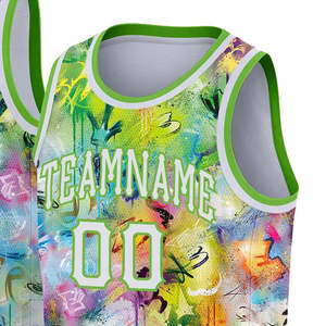 Maillot de basket-ball imprimé par sublimation de haute qualité OEM en gros 2025, design unisexe, logo personnalisé confortable, respirant, séchage rapide - Product Image 4