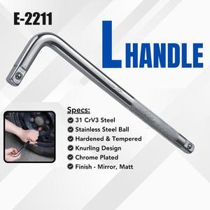 Eastman L 핸들형 스패너 세트 다기능 DIY 기계 도구 고정 스패너 도구 상자 E-2211A 미터법 측정 시스템 - Product Image 5