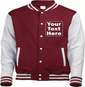 Meilleures ventes Vestes universitaires Letterman imprimées sur mesure pour hommes, American Baseball College, vestes Bomber sur pied, tailles XS-2XL - Product Image 1