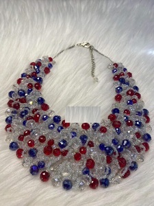 Collares de cuentas hechos a mano, accesorios de perlas largas multicapa a la moda, Gargantilla, cadena de cuentas de perlas, diseños personalizados, regalo de boda - Product Image 6