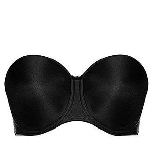 Sujetador deportivo para mujer, cobertura total, con aros, disimula la grasa de la espalda, copa profunda, efecto suavizante, moldeador, realza el busto, soporte medio, 100% nailon - Product Image 6