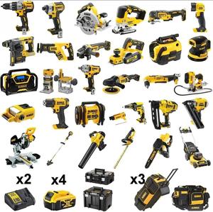 Precio al por mayor: Kit combinado inalámbrico Dewalt 18V/20V Max Li-ion con 5 baterías de 5.0Ah y 34 piezas, ENVÍO GRATIS - Product Image 4