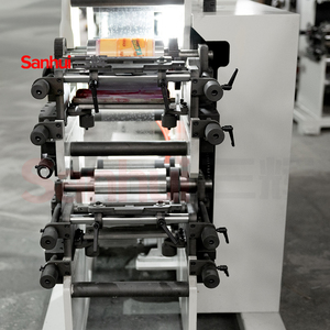 Máy in nhãn phẳng flexo tự động tốc độ cao cho túi nhựa và cấu trúc ngăn xếp - Product Image 3