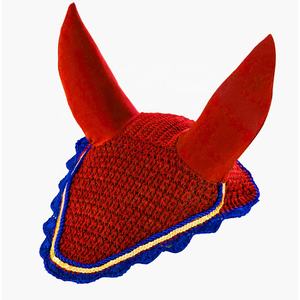 Voile de haute qualité personnalisé avec Logo, Bonnet d'oreille multifonctionnel fait à la main pour cheval - Product Image 2