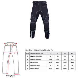 Pantalones de carreras a prueba de viento e impermeables para hombres con tela transpirable y tiras reflectantes para carreras nocturnas - Product Image 6