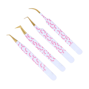 Pinzas de pestañas de diseño de pestañas de presión profesional multifunción duraderas y precisas para salón y uso doméstico - Product Image 6