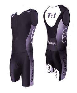 Sin mangas Última colección 2025 Compresión Ciclismo Triatlón Desgaste Almohadillas de gel Correr Natación Tri Trajes para mujeres Monos - Product Image 6