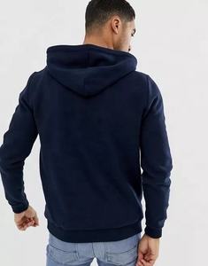 100% algodón de gran tamaño hombres pulóver sudaderas con capucha Casual en blanco pullover HOODIE logotipo personalizado francés Terry Hoodie para hombres - Product Image 2