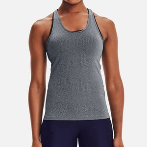 Camiseta sin mangas de gimnasio para mujer personalizada de alta calidad OEM, ropa deportiva ligera para Fitness, Impresión de logotipo diseñada para mujer - Product Image 4
