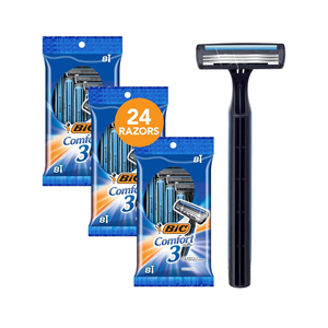 Maquinilla de afeitar BIC, mango compacto duradero, adecuado para la comodidad del afeitado diario, afeitado limpio y piel suave - Product Image 5