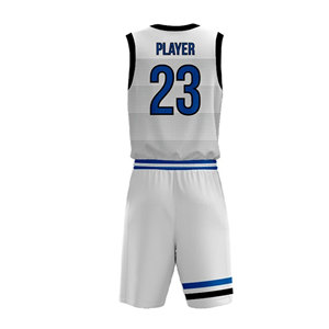 Conjunto de Uniforme Deportivo de Baloncesto Unisex Personalizado, Talla Grande, Transpirable, Sin Mangas, de Secado Rápido, 100% Poliéster, Técnica de Sublimación - Product Image 4
