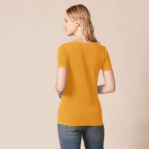 Dynamic Women Summer Tshirt Slim Fit Soft Plus Size Breathable Eco-Friendly Light Motion Easy Flex Sleek Clean Line Modern Feel - Product Image 3