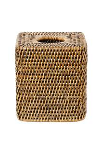 กล่องใส่กระดาษทิชชูหวายสำหรับตกแต่งใช้งานได้เหมาะสำหรับห้องนั่งเล่นห้องพักและห้องรับประทานอาหาร - Product Image 2