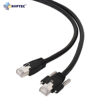 Câble de caméra de vision industrielle GigE (CAT 6), connecteurs RJ-45, avec type à vis pour l'automatisation industrielle