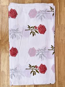 Tela de ropa al por mayor algodón indio 100% algodón mano pantalla impresa diseñador Sanganeri tela para correr mujeres tela de vestir - Product Image 6