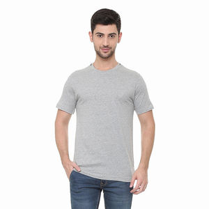 เสื้อยืดผู้ชายสำหรับผู้ใหญ่เสื้อยืดแบบสวมหัวสีเทาทรงสลิมฟิตไซส์ใหญ่แห้งพอดีตัวระบายอากาศได้ดีเสื้อยืดสำหรับผู้ชายสำหรับฤดูร้อน - Product Image 1