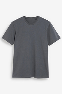 Camisetas de Hombre Color Gris Pizarra Personalizadas al por Mayor, Corte Regular, Cuello Redondo, Estilo Informal, Calidad de Exportación - Product Image 4