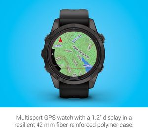 Fenix 7S Pro zaffiro solare Multisport GPS Smartwatch torcia elettrica integrata ricarica solare nanna IP67 impermeabile e-mail - Product Image 4