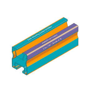 Sistema de Montaje Solar Schletter Pro 35 2.4m (7.85') Paquete de 18 - Product Image 2